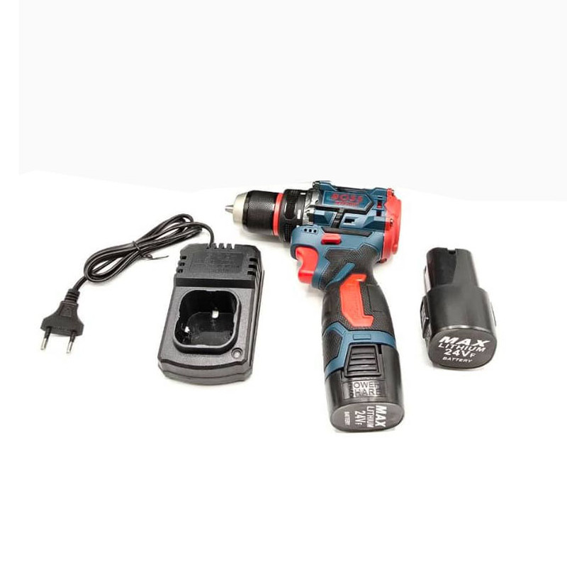 دریل پیچ گوشتی شارژی باس مدل BS-24V-2BK