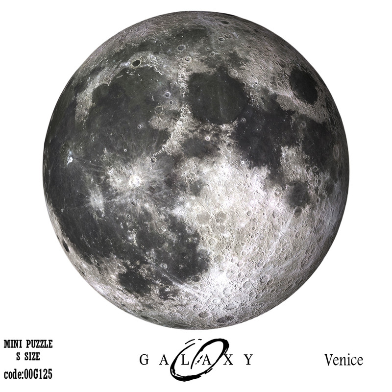 پازل 100 تکه گلکسی طرح ماه کد 126
