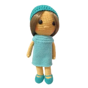 عروسک بافتنی مدل دختر کد 5489
