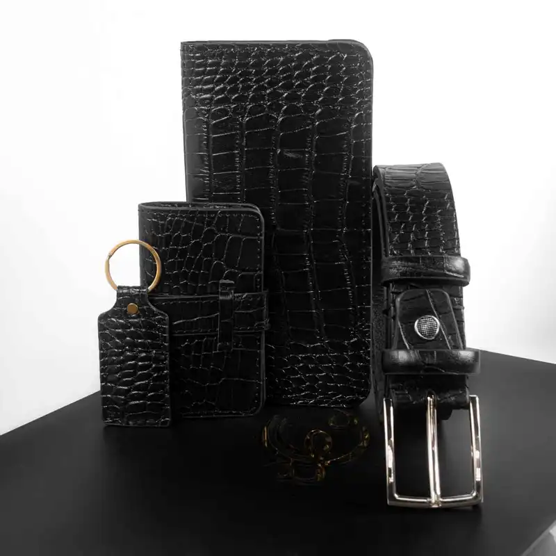 ست هدیه چرم عطارد مدل چرم طبیعی کد A56