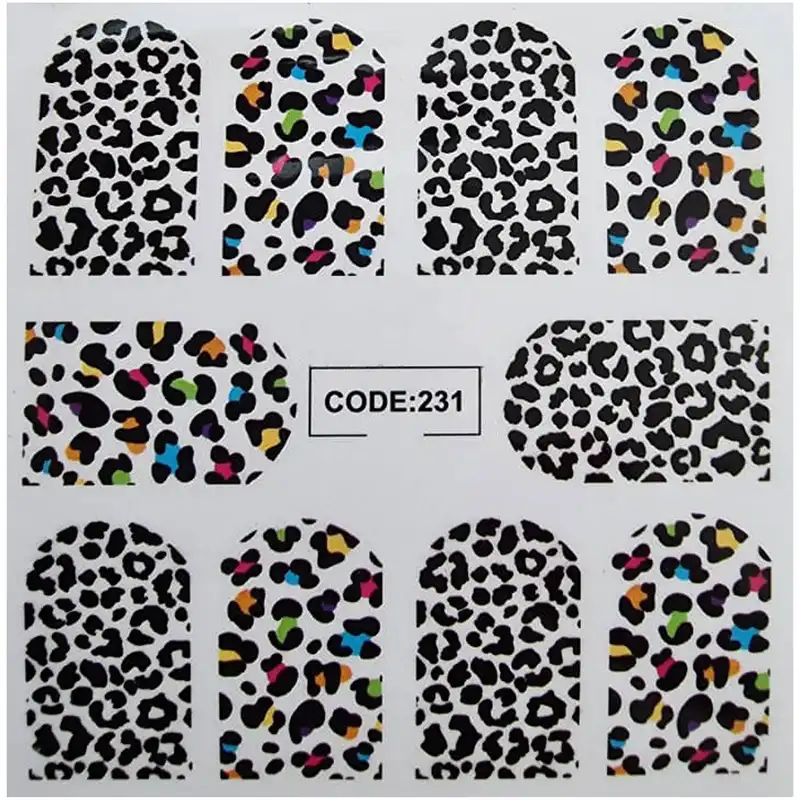 لنز ناخن مدل CODE231