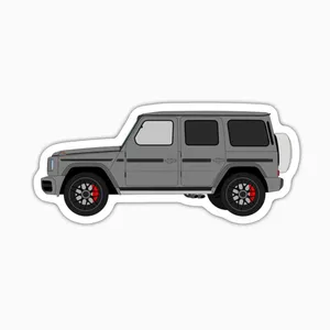 استیکر لپ تاپ و موبایل بووم طرح ماشین مدل Benz G class کد UV042