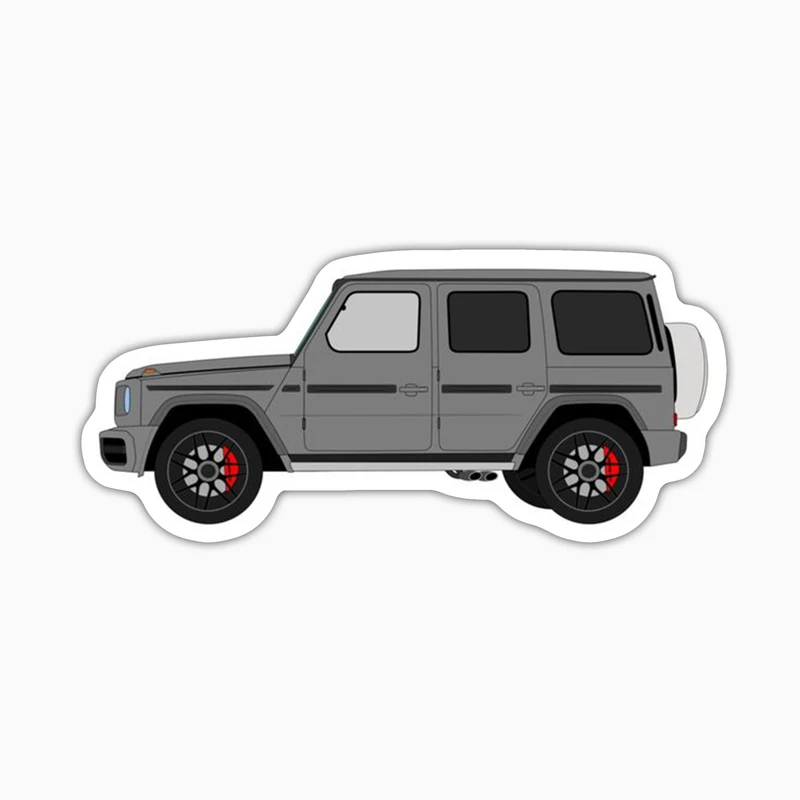 استیکر لپ تاپ و موبایل بووم طرح ماشین مدل Benz G class کد UV042