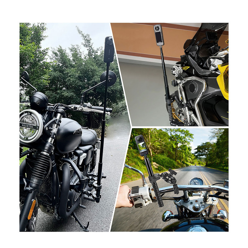براکت و مونوپاد پلوز مدل Cycling Bracket مناسب برای دوربین های ورزشی