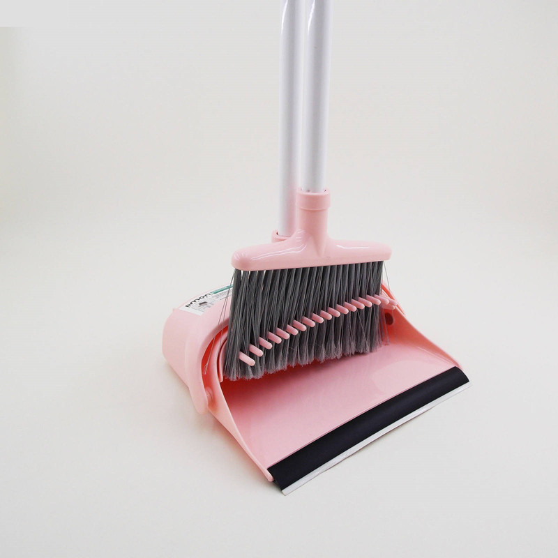 ست جارو و خاک انداز لیمون مدل شانه دار کد MD1420