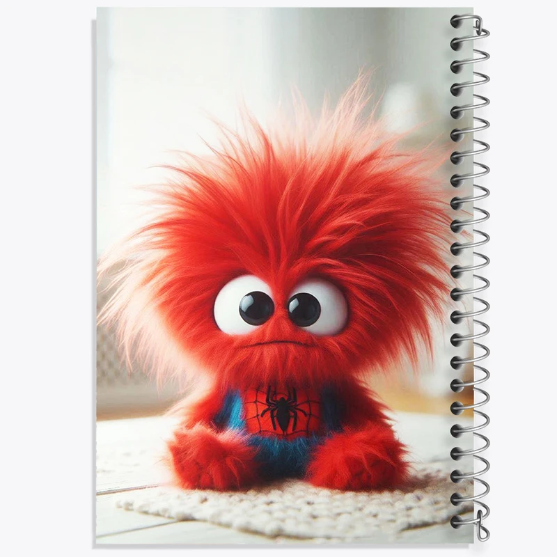 دفتر مشق 50 برگ خندالو طرح هیولای بامزه کد F5721