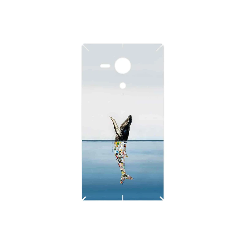 برچسب پوششی ماهوت مدل Collage of Sea Trash مناسب برای گوشی موبایل سونی Xperia SP
