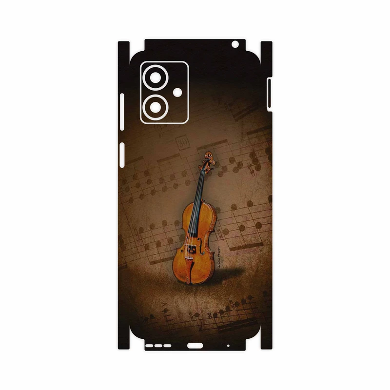برچسب پوششی ماهوت مدل Violin_Instrument-FullSkin مناسب برای گوشی موبایل موتورولا Moto G14