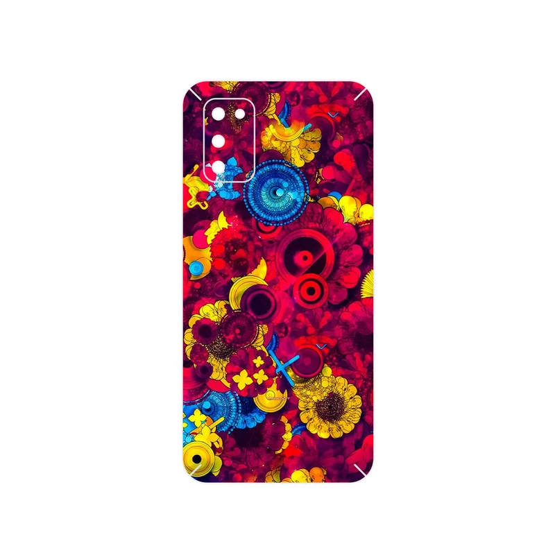 برچسب پوششی ماهوت مدل Vector Flower Garden Digital Art مناسب برای گوشی موبایل سامسونگ Galaxy A52 5G