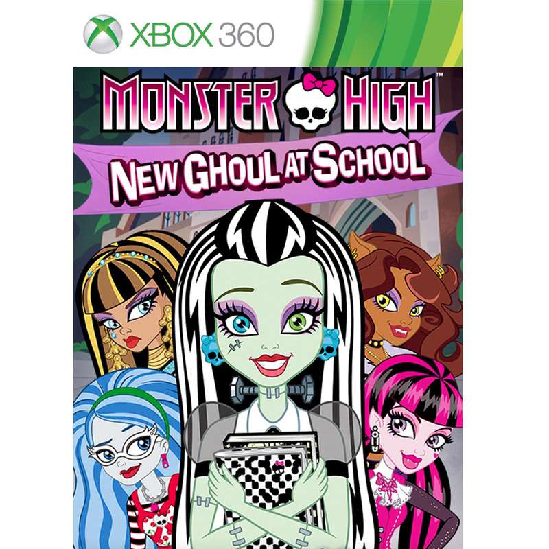 بازی Monster High New Ghoul in School مخصوص xbox 360