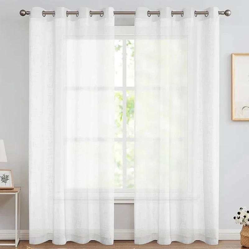 پرده مدل پانچ حریر شاین هفت رنگ سایز 280×275 سانتی متر