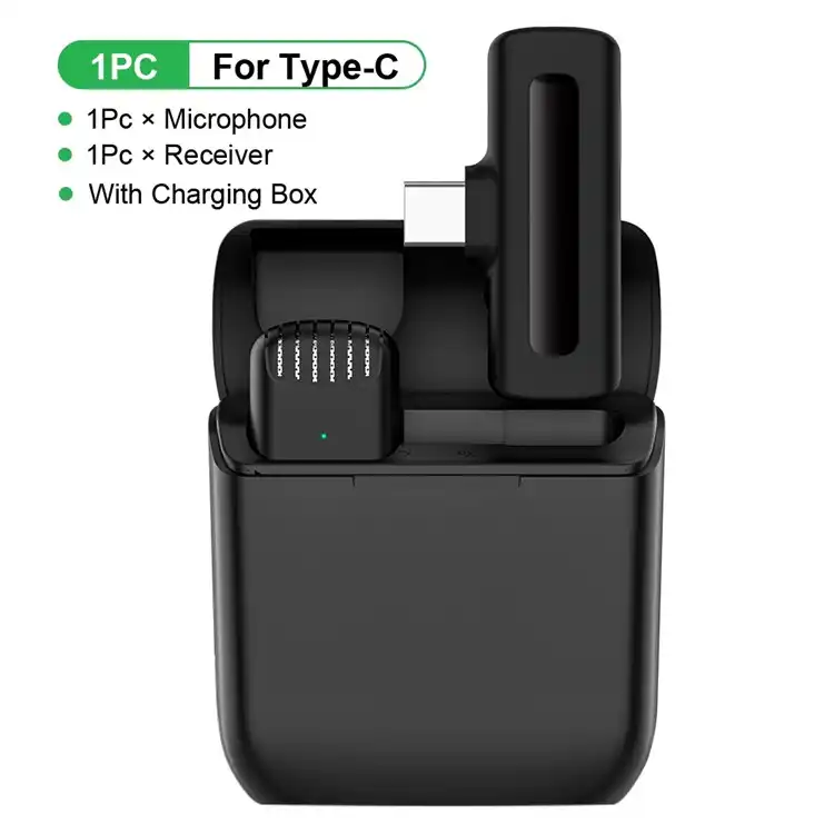 میکروفن یقه ای بیسیم مدل J11 Type-C