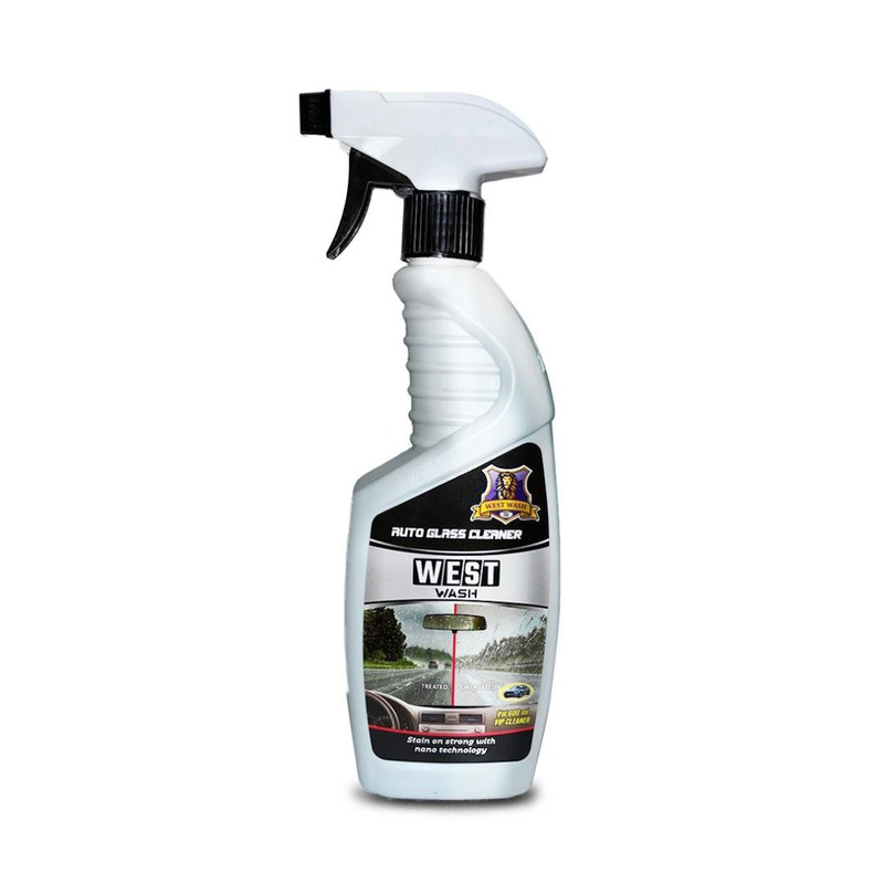 محلول شیشه پاک کن نانو وست واش مدل Glass cleaner حجم 600 میلی لیتر
