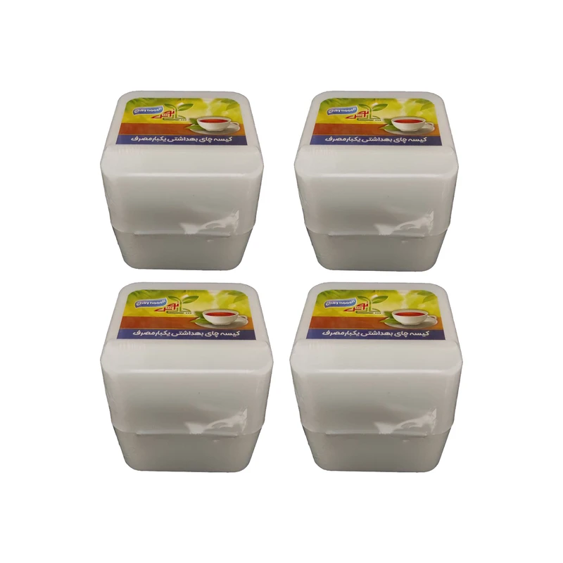 فیلتر چای مدل دمنوش 4  بسته 130 عددی