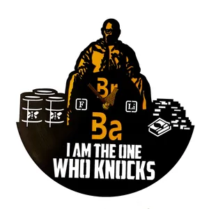 ساعت دیواری طرح سریال بریکینگ بد  کد 02