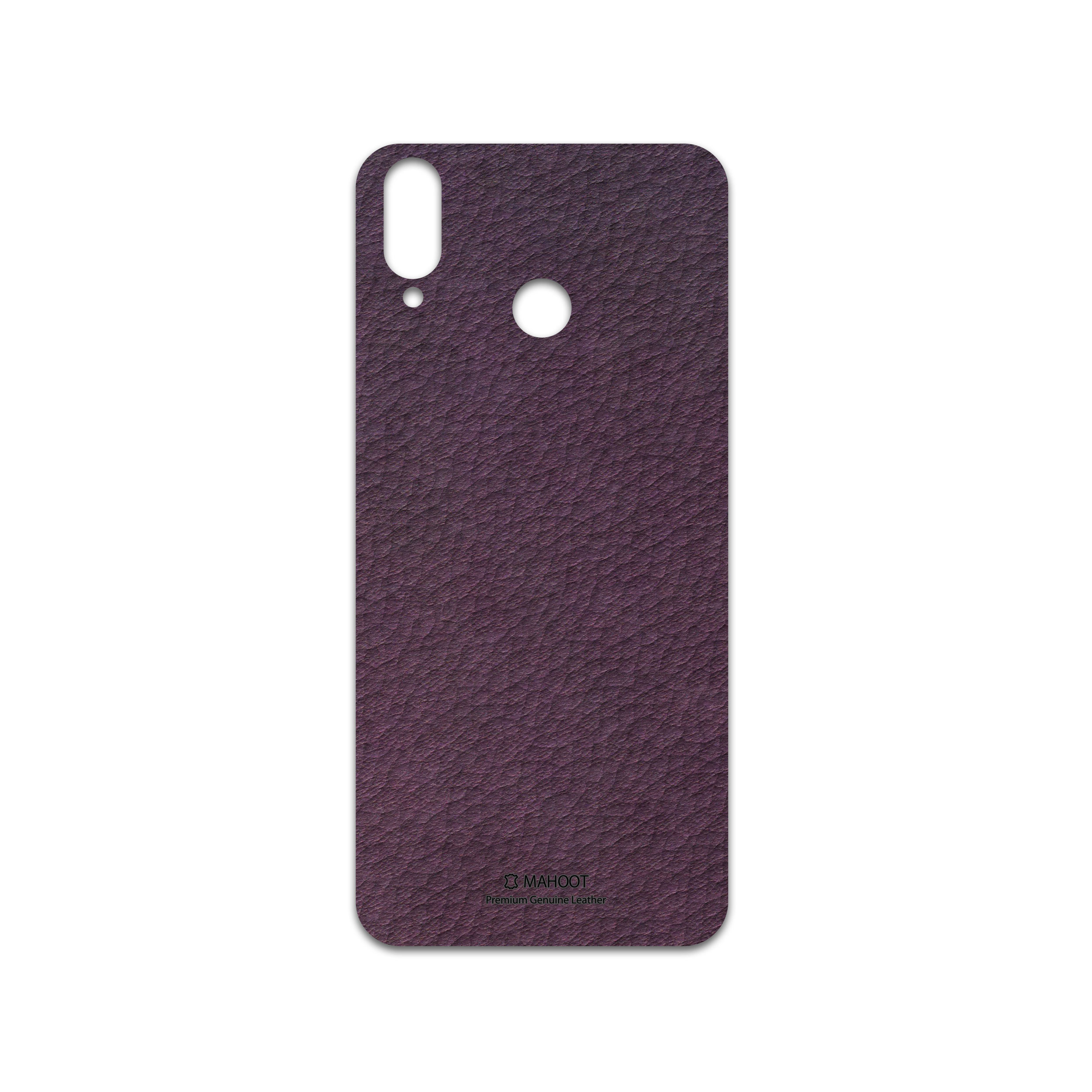 برچسب پوششی ماهوت مدل Purple-Leather مناسب برای گوشی موبایل جی پلاس Q10