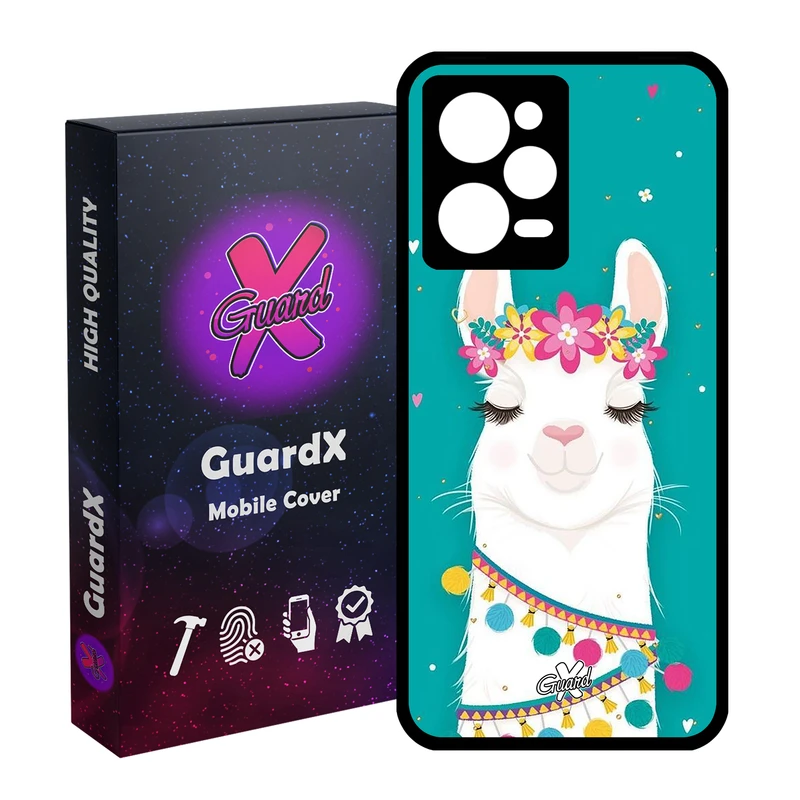کاور گارد ایکس طرح Llama مدل Glass10017 مناسب برای گوشی موبایل شیائومی Redmi Note 12 Pro 5G/Poco X5 Pro 5G/Note 12 Pro Pro speed