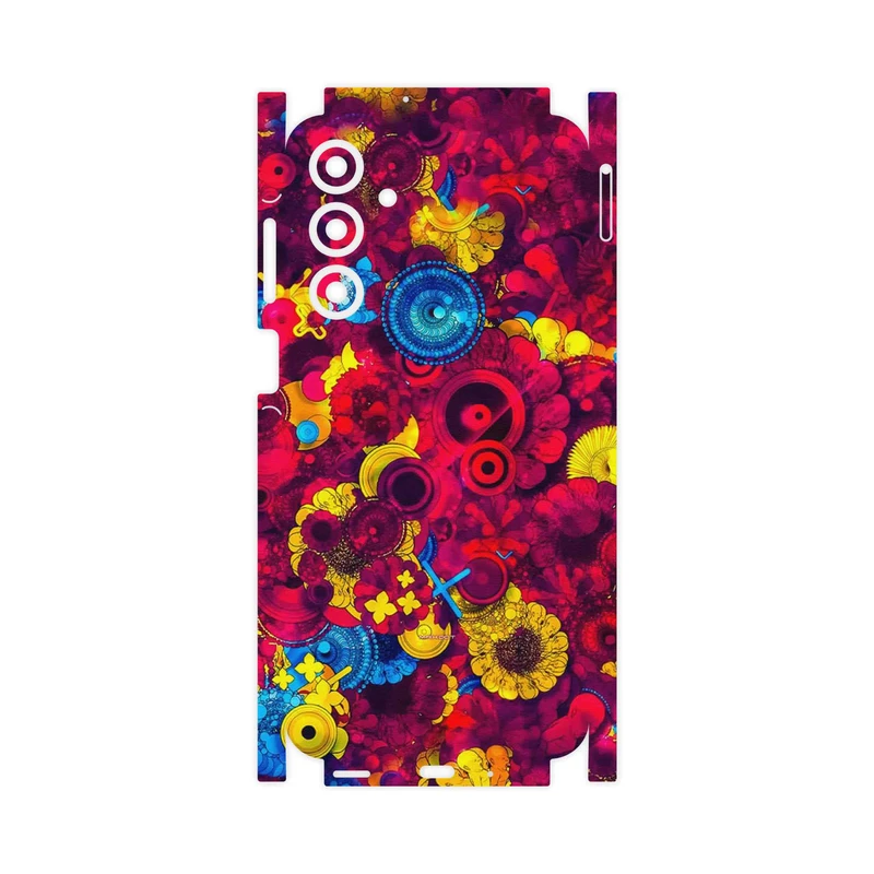 برچسب پوششی ماهوت مدل Vector Flower Garden Digital Art-FullSkin مناسب برای گوشی موبایل سامسونگ Galaxy A16 4G