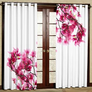 پرده مدل شکوفه هازان پانچی کد 4809 سایز 140x200 سانتی متر