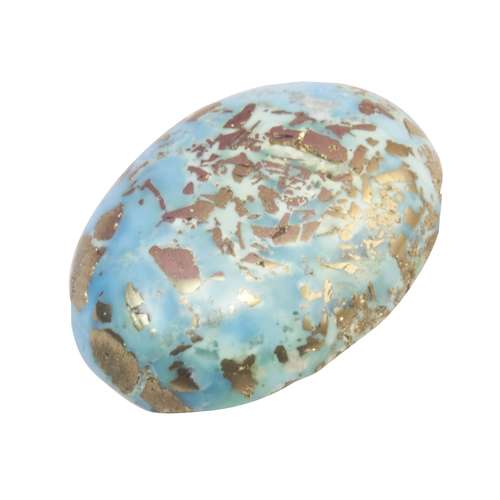 سنگ فیروزه مدل پیریت دار