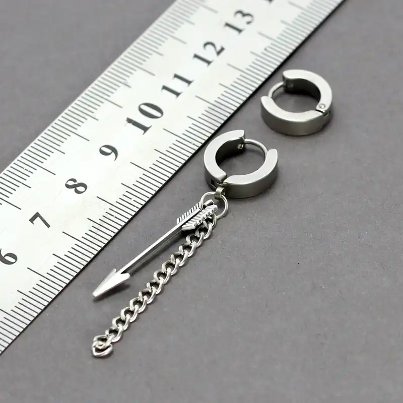 پیرسینگ گوش زنانه پایتخت مدل PS708_GO بسته دو عددی