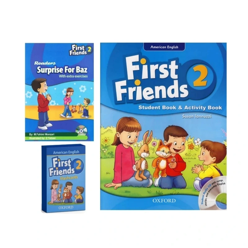 کتاب American First Friends 2 اثر Susan Iannuzzi انتشارات آرماندیس مجموعه 3 جلدی