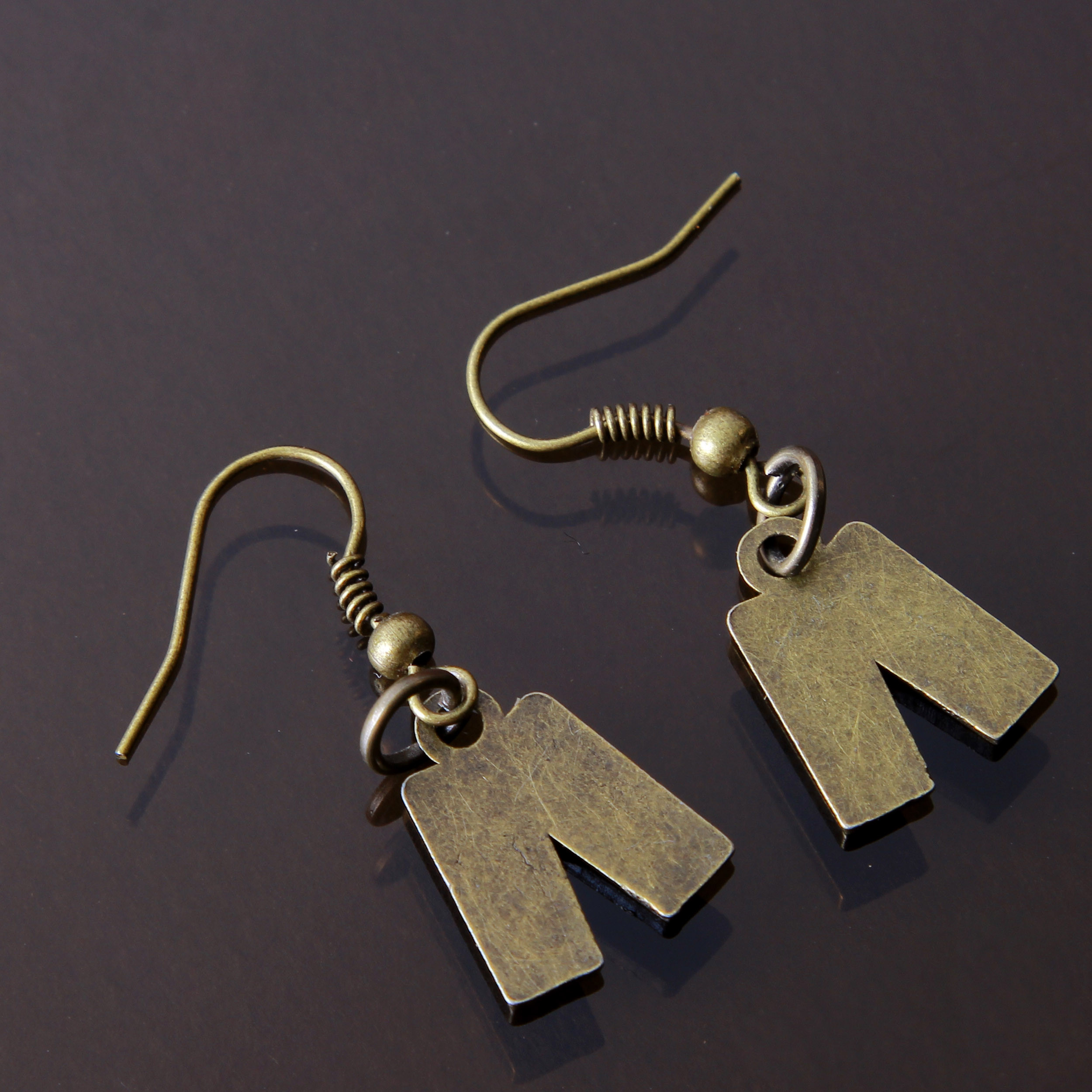 گوشواره دخترانه بازرگانی میلادی کد GZN_096