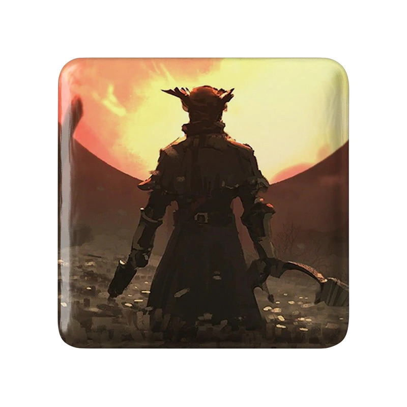 پیکسل خندالو طرح بازی بلاد بورن Blood Borne مدل مربعی کد 30086