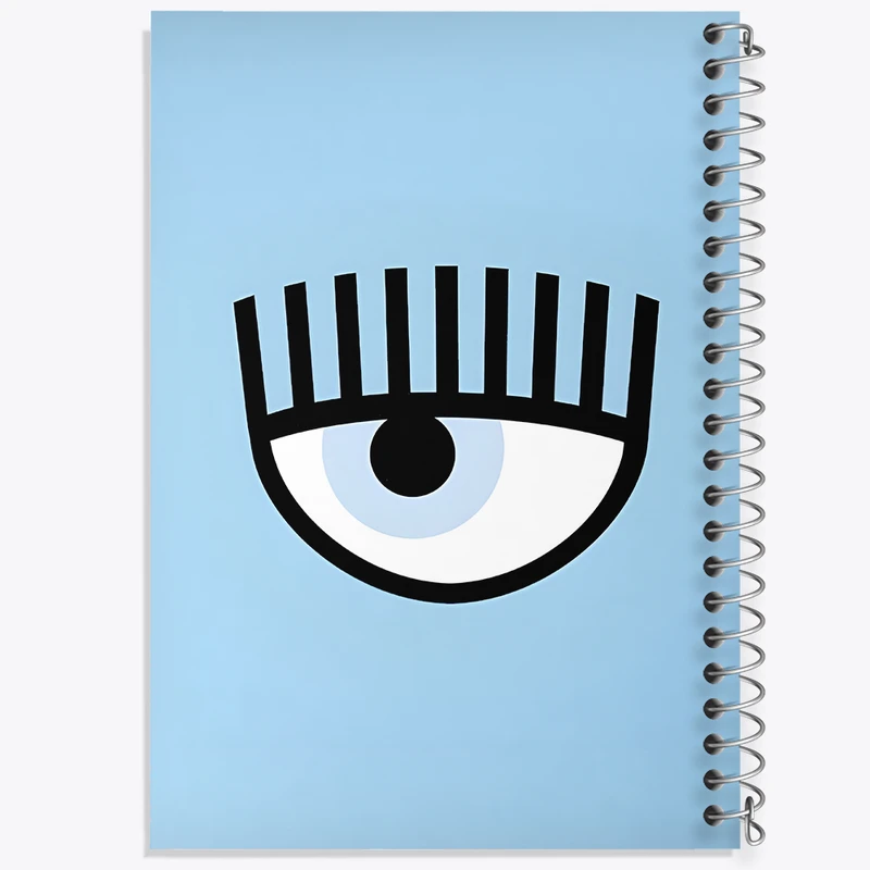 دفتر شطرنجی 50 برگ خندالو طرح کیارا فرانی (Chiara Ferragni) کد N2704