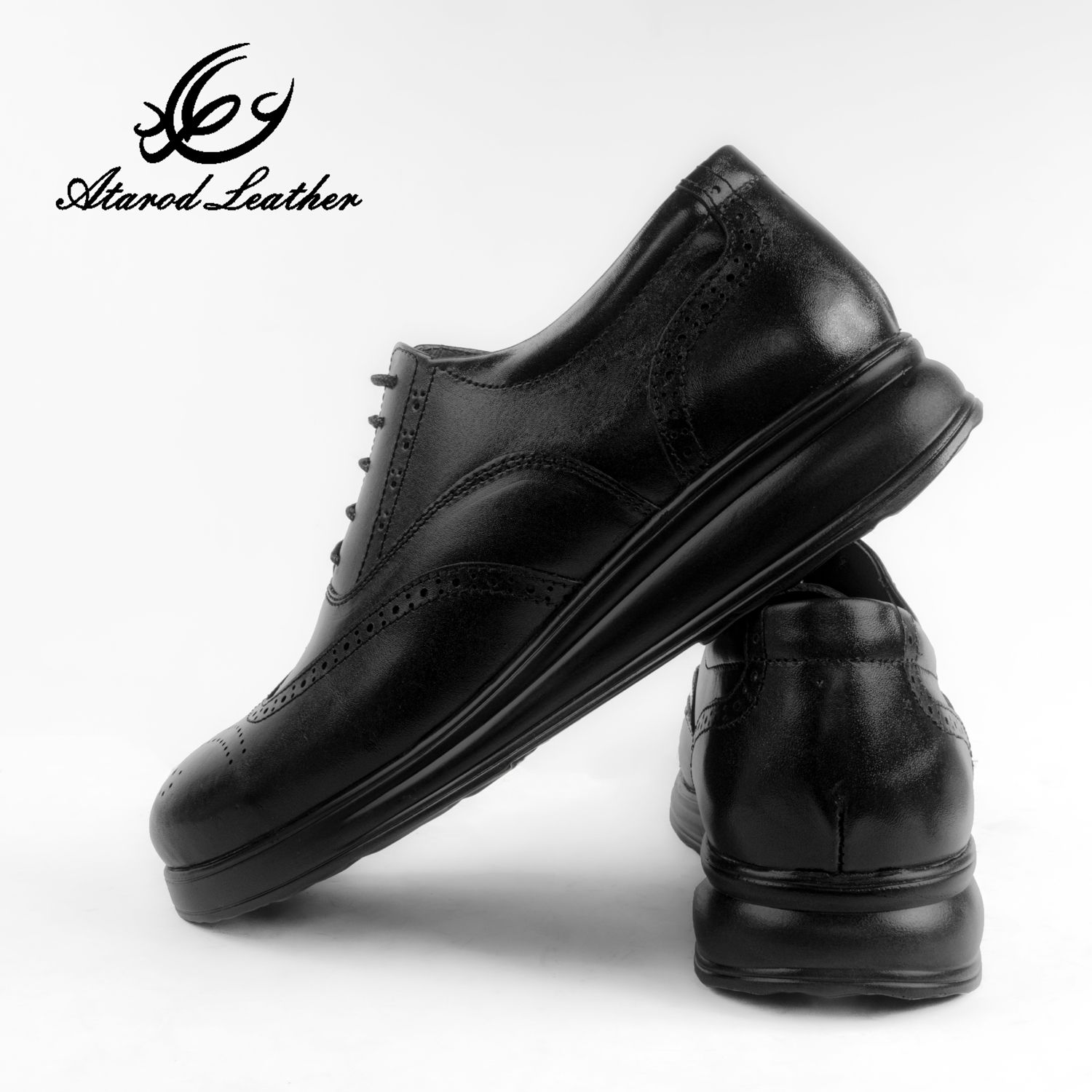 کفش روزمره مردانه چرم عطارد مدل چرم طبیعی کد SH51 -  - 9