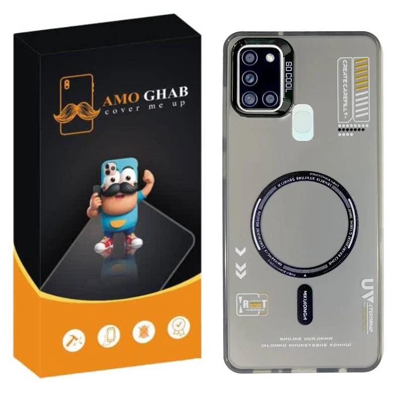کاور عمو قاب مدل SO COOL طرح UV مناسب برای گوشی موبایل سامسونگ Galaxy A21s