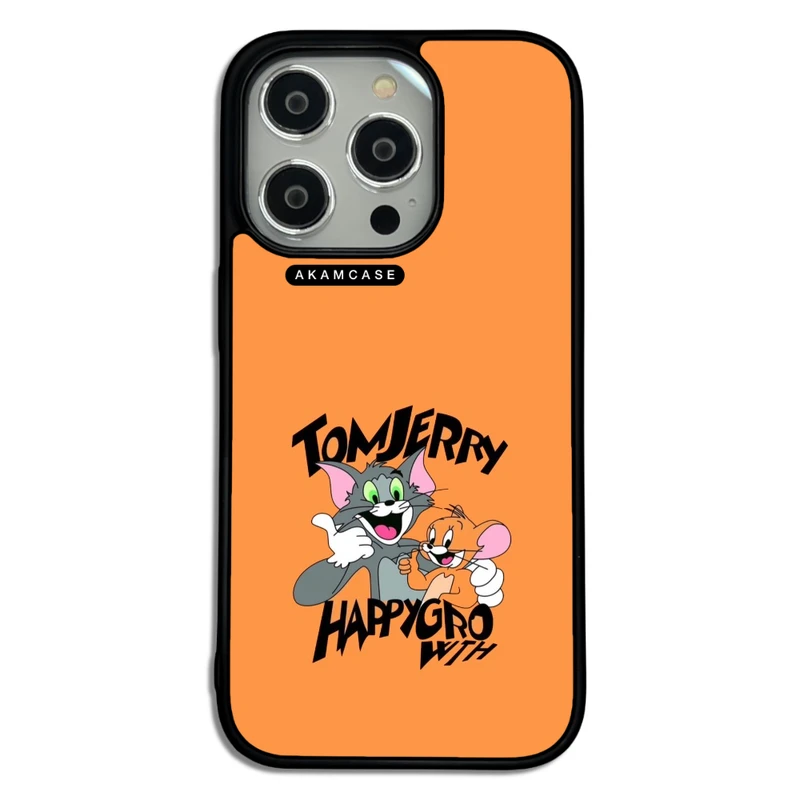 کاور آکام مدل AMC-WA14PRO-TOM & JERRY2 مناسب برای گوشی موبایل اپل iPhone 14 Pro