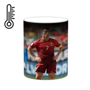 ماگ حرارتی کاکتی طرح Ronaldo رونالدو مدل mgh43159