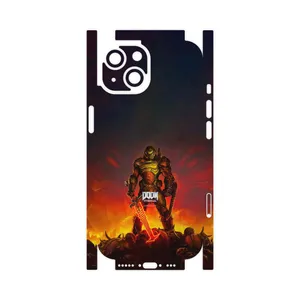 MAHOOT DOOM Game Series-FullSkin Cover Sticker for Apple iPhone 15