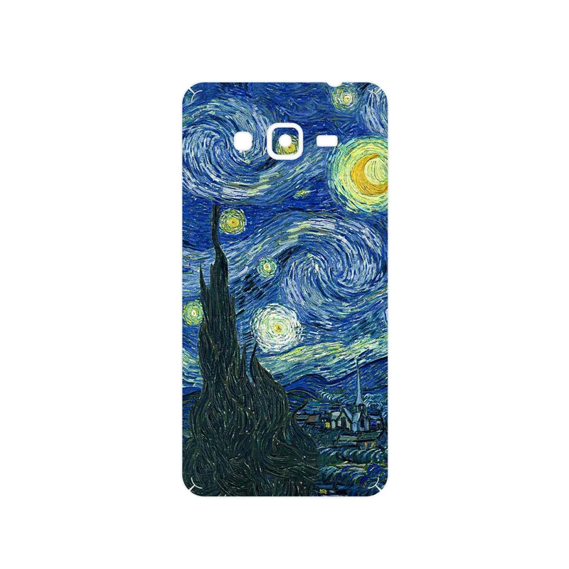 برچسب پوششی ماهوت مدل The Starry Night of van Gogh مناسب برای گوشی موبایل سامسونگ Galaxy Grand Prime