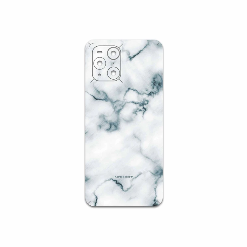 برچسب پوششی ماهوت مدل Blanco-Smoke-Marble مناسب برای گوشی موبایل اپو Find X3 Pro
