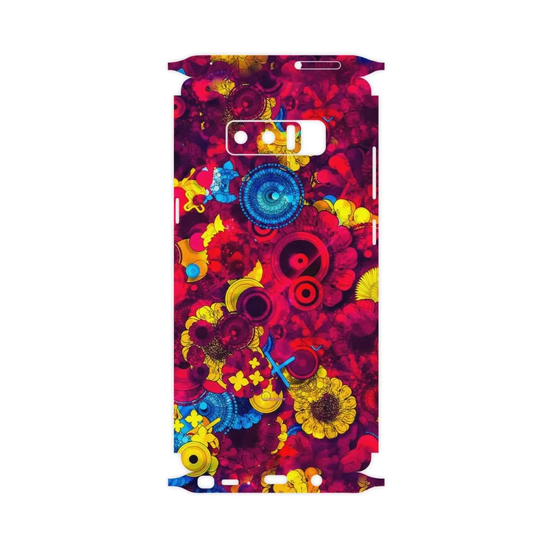 برچسب پوششی ماهوت مدل Vector Flower Garden Digital Art-FullSkin مناسب برای گوشی موبایل سامسونگ Galaxy Note 8