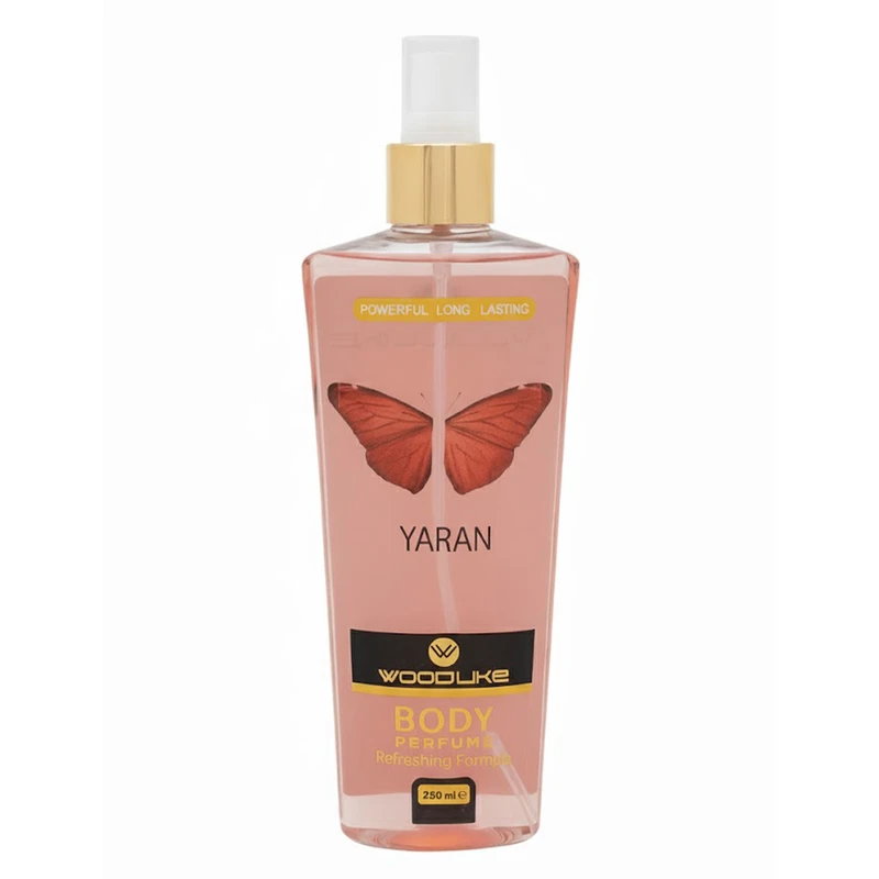بادی اسپلش زنانه وودلایک مدل YARAN حجم 250 میلی‌لیتر