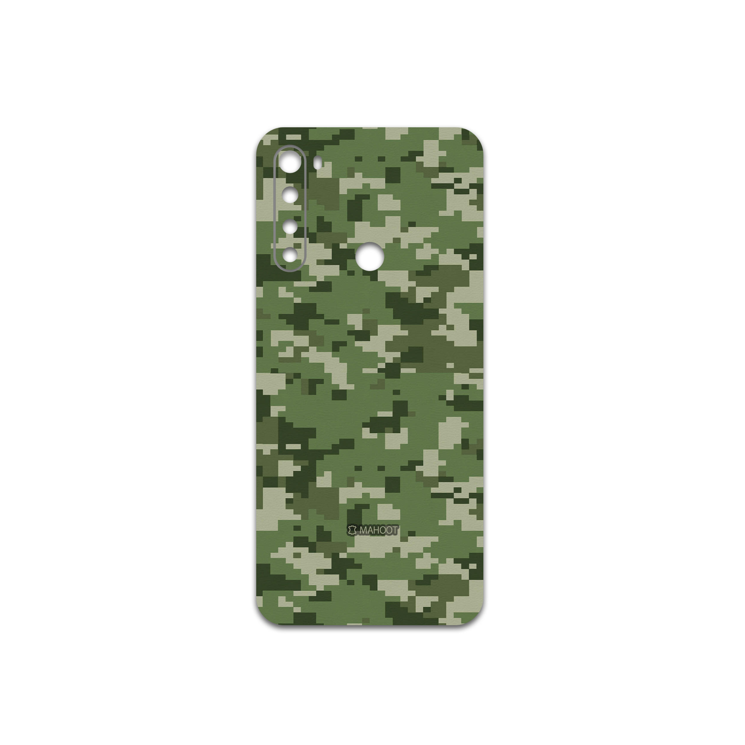 برچسب پوششی ماهوت مدل Army-Green-Pixel مناسب برای گوشی موبایل شیائومی Redmi Note 8T