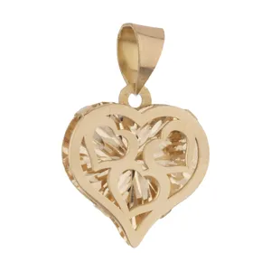 آویز گردنبند طلا 18 عیار زنانه سین سان مدل SNR154