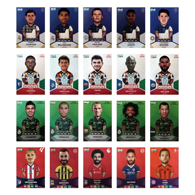 اسباب بازی زینتی کیمدی مدل نیمار مجموعه 20 عددی