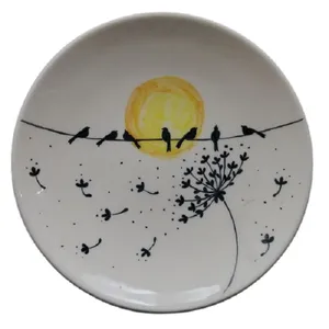 بشقاب سرامیکی طرح غروب کد 4777895