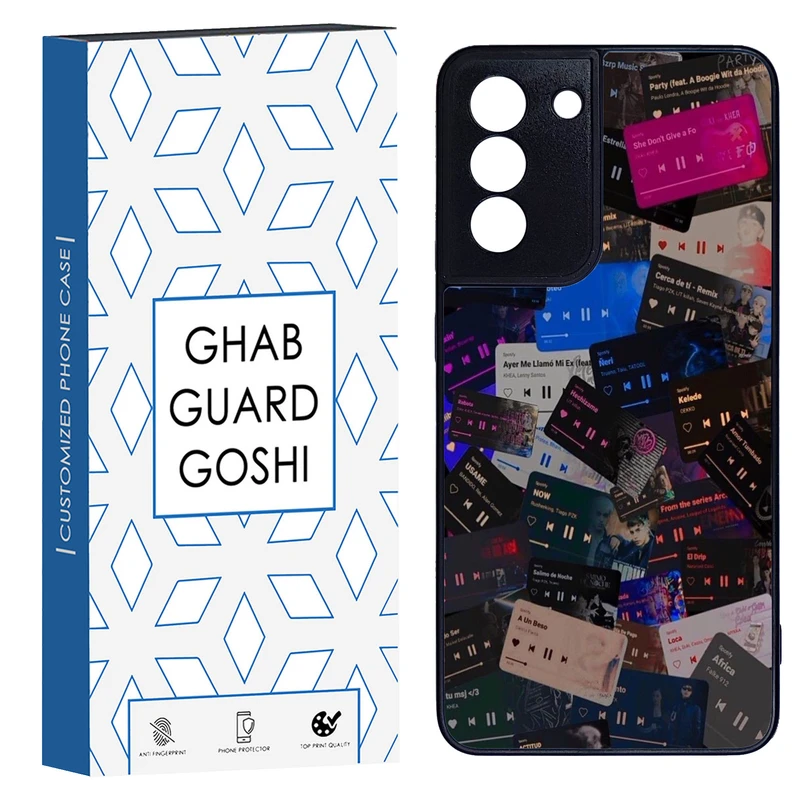 کاور قاب گارد گوشی طرح موزیک کد TPU-264 مناسب برای گوشی موبایل سامسونگ Galaxy S21 fe