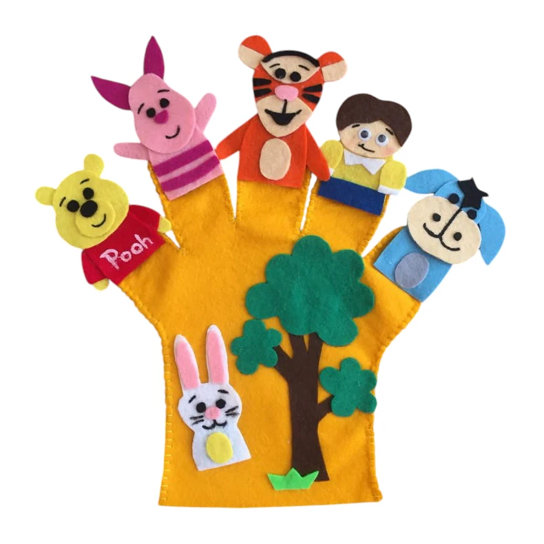 عروسک دستکشی مدل کارتونی