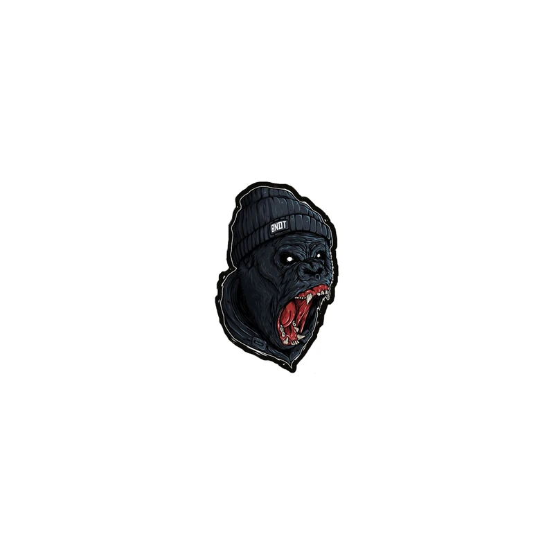 استیکر لپ تاپ لولو طرح گوریل عصبی کد 658