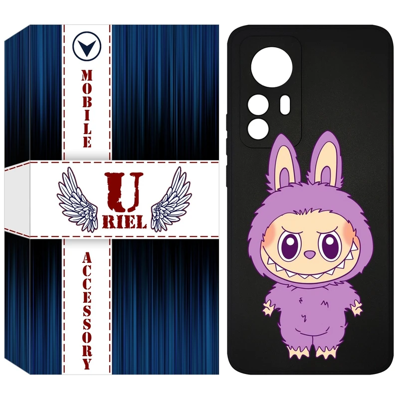 کاور یوریل قاب مدل KSH کد 150 طرح عروسک لبوبو مناسب برای گوشی موبایل شیائومی 12T Pro / Redmi K50 Ultra