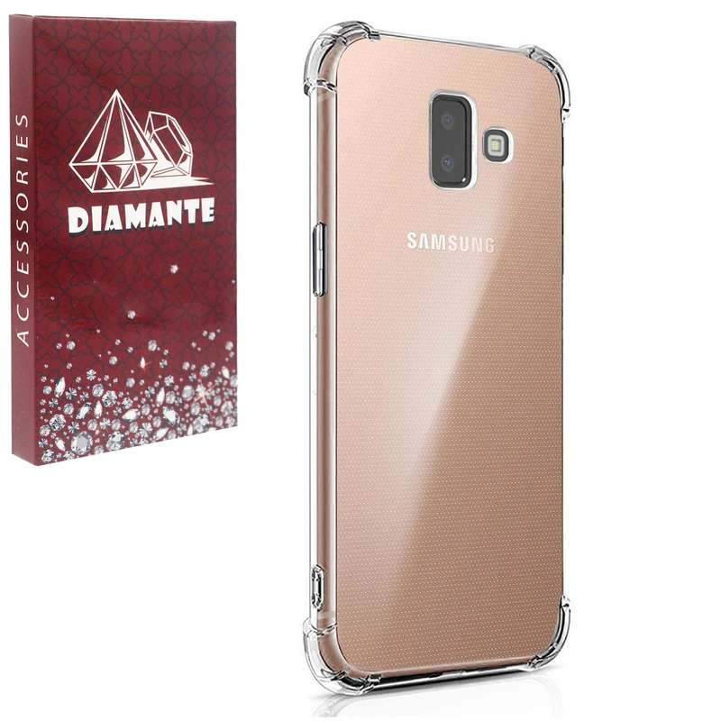 کاور دیامانته مدل ساده مناسب برای گوشی موبایل سامسونگ Galaxy J6 Plus