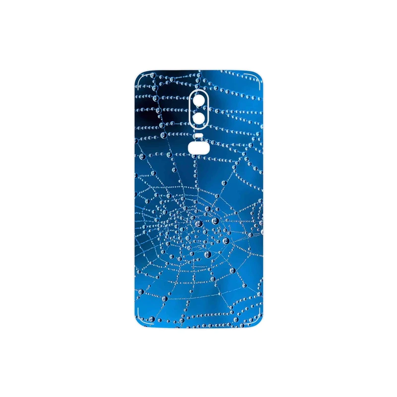 برچسب پوششی ماهوت مدل Spider web مناسب برای گوشی موبایل وان پلاس 6