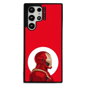 AKAM AMC-WSGS22U-IRON MAN11 Cover For Samsung Galaxy S22 Ultra