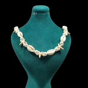 گردنبند زنانه مدل صدفی